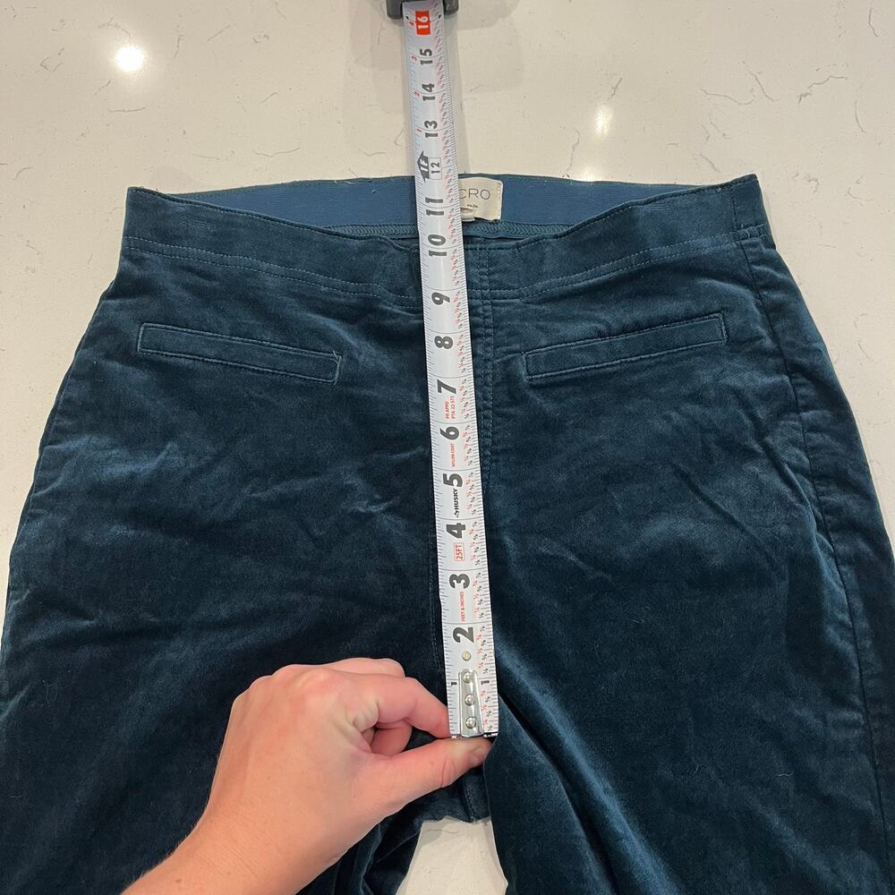 Anthropologie Pilcro Pull-On Retro Flare Velvet Jeans Pants Size 27 - Picture 10 of 12